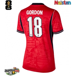 Englanti Anthony Gordon #18 Vieraspaita Naisten MM-kisat 2026 Lyhythihainen